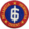 Insigne, 6th Marine Division, USMC, White Six