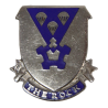 Crest, DUI, 503rd Parachute Infantry Regiment, "The Rock", PB