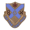 Crest, 135th Inf. Regt., 34th Infantry Division, à épingle