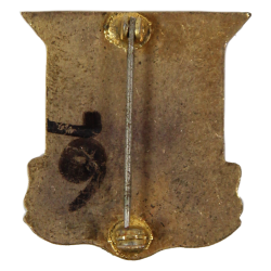 Crest, DUI, 123rd Field Art. Bat., 33rd Inf. Div., PB