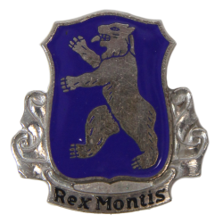 Crest, DUI, 136th Inf. Rgt., 33rd Inf. Div., PB