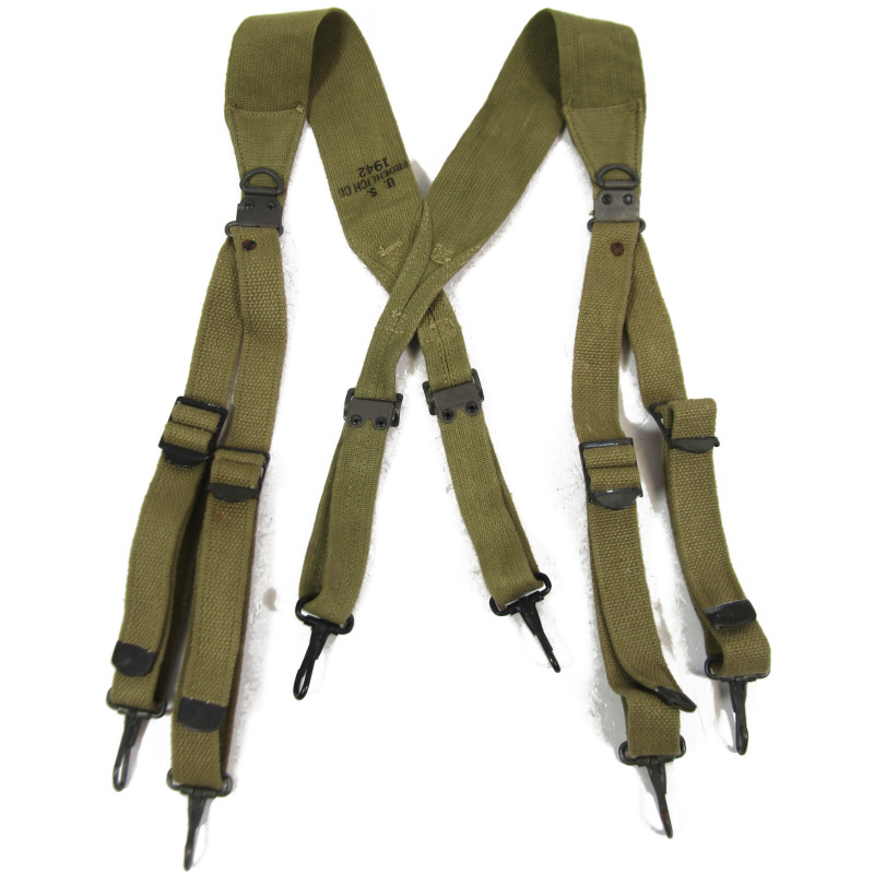 Suspenders, Belt, M-1936, S. FROEHLICH CO. 1942, Mint