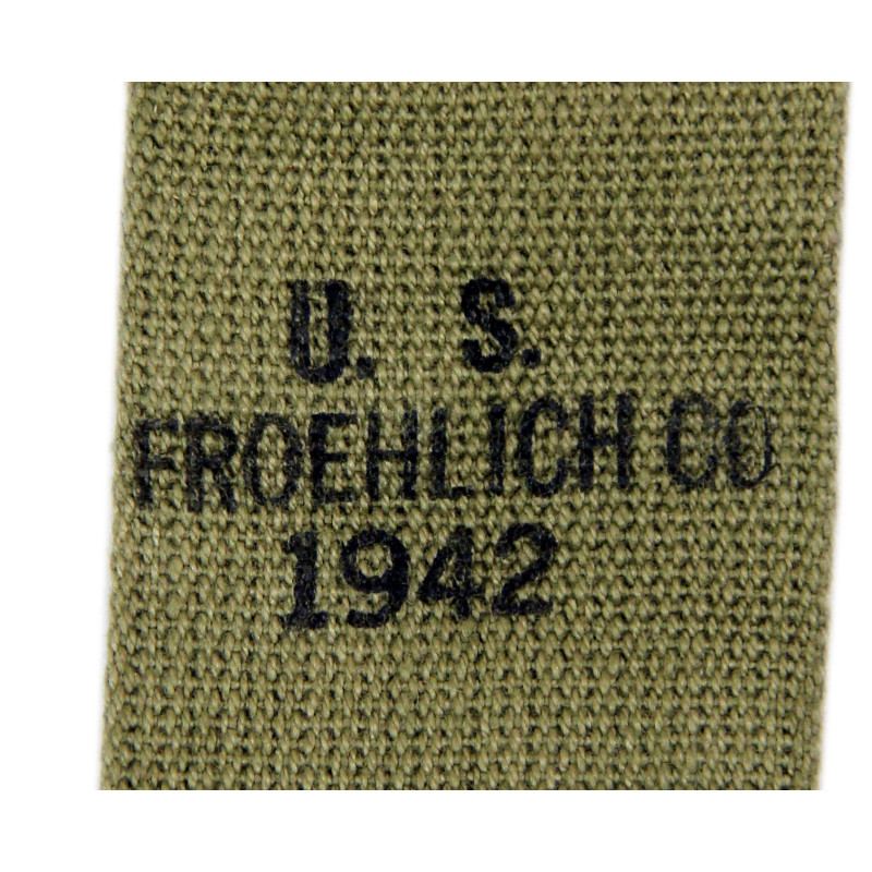 Suspenders, Belt, M-1936, S. FROEHLICH CO. 1942, Mint