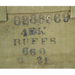 Small Pack britannique, blancoté, The Buffs (Royal East Kent Regiment)