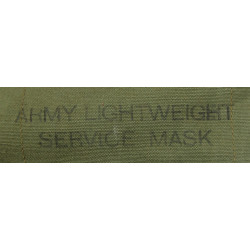 Mask, Gas, Lightweight, OD 7, 1940-1941, Complete