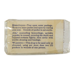 Sachet de sulfanilamide, HYNSON, WESTCOTT & DUNNING, INC., intact
