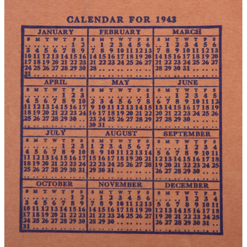 Holder, War Ration Books, US, 1943