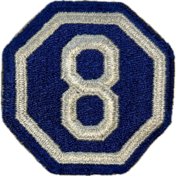 Insigne, US Army, VIII Corps, Normandie, Ardennes