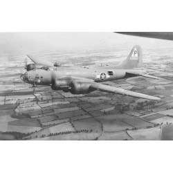 Insigne de poitrine, 547th Bombardment Squadron, 384th Bombardment Group, 8th Air Force, en cuir