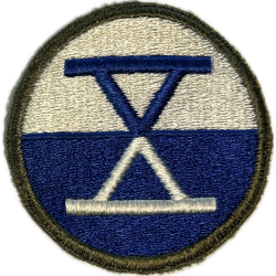 Insigne, X Corps, US Army