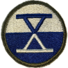 Patch, X Corps, US Army