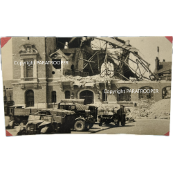 Photo, camions britanniques, Dunkerque 1940