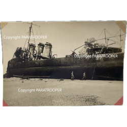 Photo, French Destroyer, Dunkirk 1940