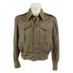Blouse, Battledress, 1939 Pattern, Canadian, 1st Canadian Infantry Division, Size 5, 1942