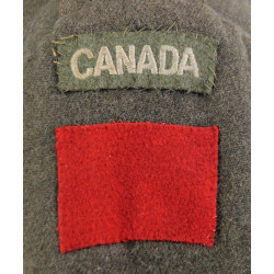 Blouse, Battledress, 1939 Pattern, Canadian, 1st Canadian Infantry Division, Size 5, 1942