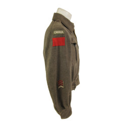 Blouse, Battledress, 1939 Pattern, Canadian, 1st Canadian Infantry Division, Size 5, 1942