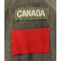 Blouse, Battledress, 1939 Pattern, Canadian, 1st Canadian Infantry Division, Size 5, 1942
