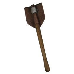 Shovel, Folding, M1943, AMES 1944, with 1st Type Carrier, LUB. PROD. CO. 1943