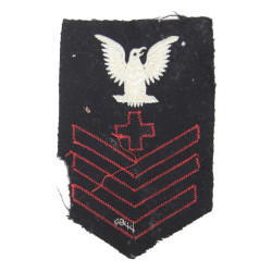Insigne, Pharmacist's Mate 1st Class, US Navy, Corpsman, 1944