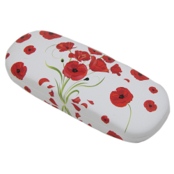 Étui à Lunettes rigide, Coquelicot
