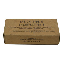 Ration, Type K, Breakfast Unit, 1er type