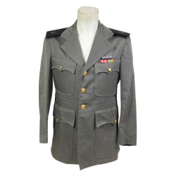 Uniforme gris, officier, US Merchant Marine, veste, pantalon et casquette, Howard Bonebreak