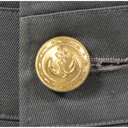 Uniform, Work, Grey, Officer's, US Merchant Marine, Jacket, Trousers and Visor Cap, Howard Bonebreak