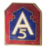 Crest, Fifth Army, à épingle Crest, Fifth Army, à épingle