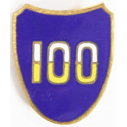 Crest, 100th Infantry Division, pin back