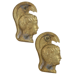 Paire d'insignes de col officier, WAC / WAAC