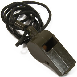 Whistle, Plastic, US Army