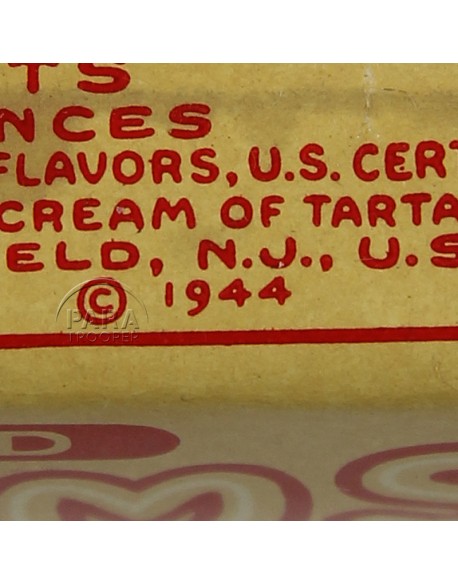 Bonbons Charms, Assorted, avec vitamine C, 1944, 10in1