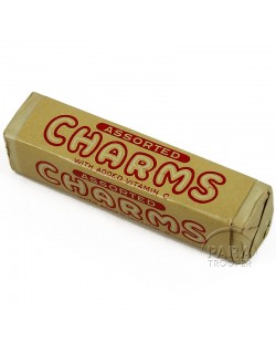 Bonbons Charms, Assorted, avec vitamine C, 1944, 10in1