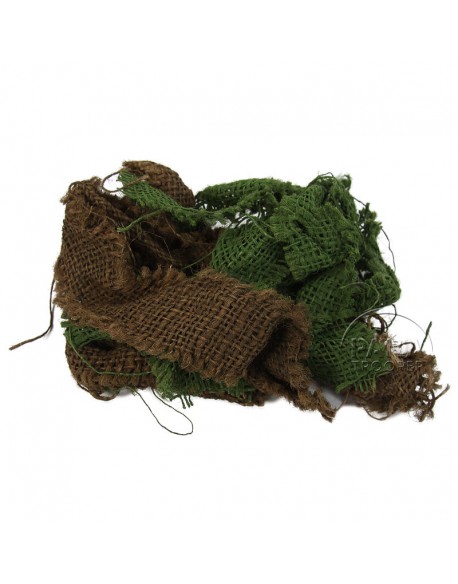 Burlaps, Green & brown, Helmet