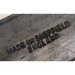 Machette, British Made, avec fourreau en toile ATLAS 1943, matricule partiel