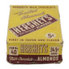 Boîte de barres chocolatées, HERSHEY'S, vide