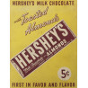 Boîte de barres chocolatées, HERSHEY'S, vide