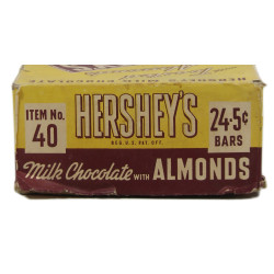 Boîte de barres chocolatées, HERSHEY'S, vide