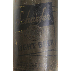 Can, Schaefer, Light Beer, US Army, Empty