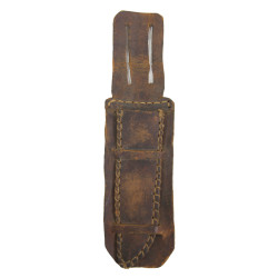 Couteau de combat, MK 2, CAMILLUS, US Navy, avec fourreau en cuir artisanal