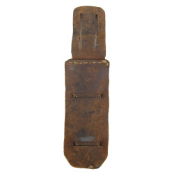 Couteau de combat, MK 2, CAMILLUS, US Navy, avec fourreau en cuir artisanal