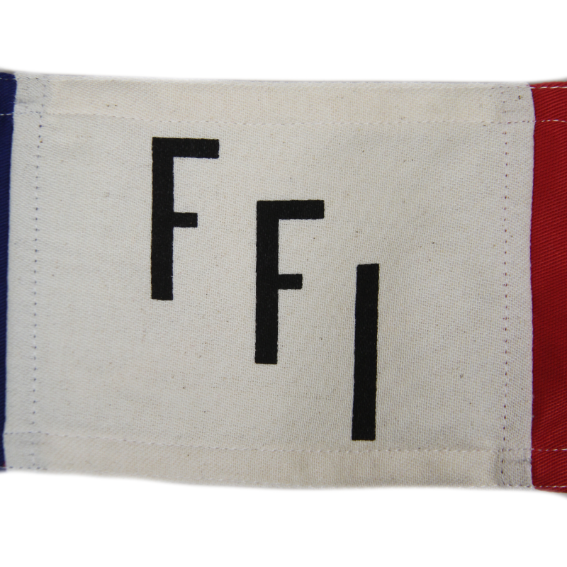 Brassard, résistant, FFI