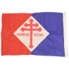 Flag, Free French Naval Forces, FNFL, Honneur Patrie, 2' x 3'