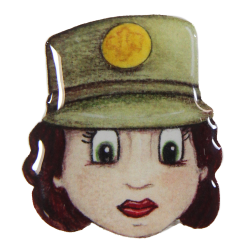 Pin's, femme, WAAC