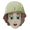 Pin Badge, women, Nurse