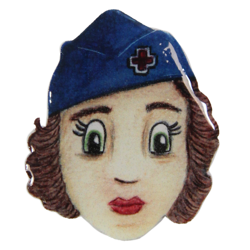Pin Badge, women, ARC