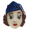 Pin Badge, women, ARC