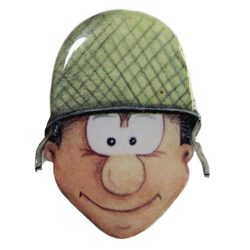Pin's, soldier, GI