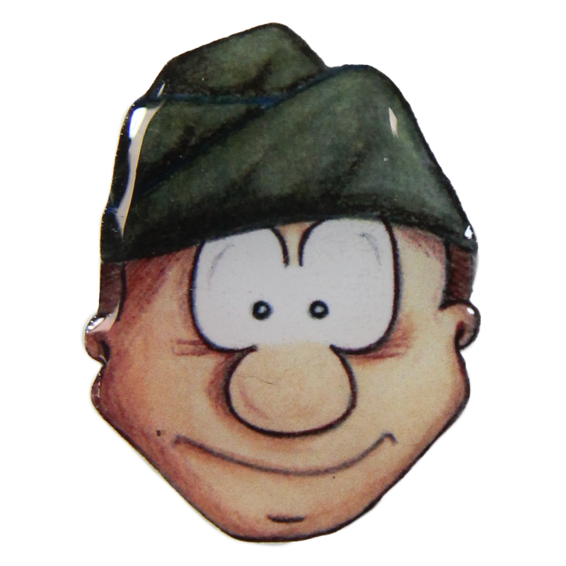 Pin's, soldat, Officier