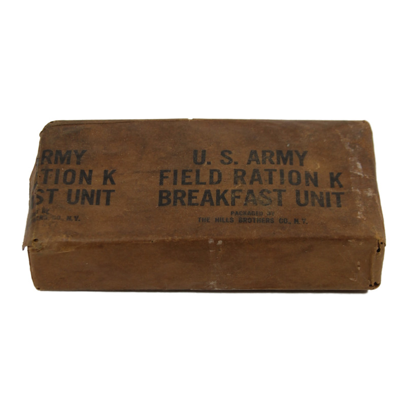 Ration K, Breakfast Unit, premier type, complète et intacte